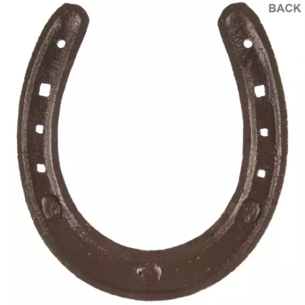 (2) Horseshoe Metal Wall Decor With Hooks